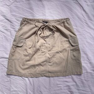 Vintage River Trader Cargo Mini Skirt